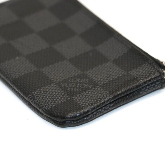 Louis Vuitton Damier Graphite Key Pouch - Black - Picture 3 of 13
